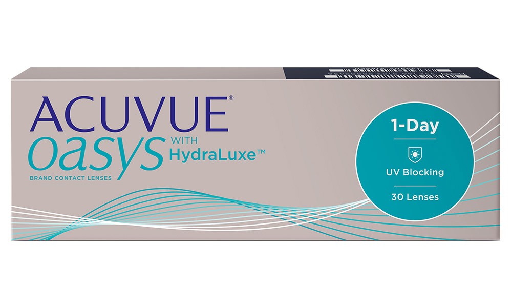 Контактные линзы Acuvue Oasys 1-Day Hydraluxe (30 штук)