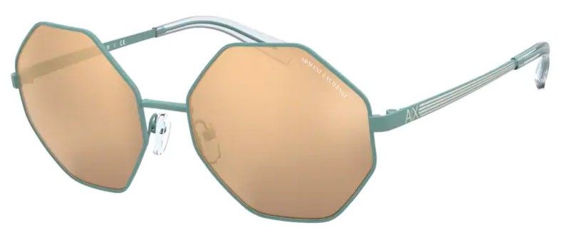 Солнцезащитные очки ARMANI EXCHANGE OAX 2035S зеленые