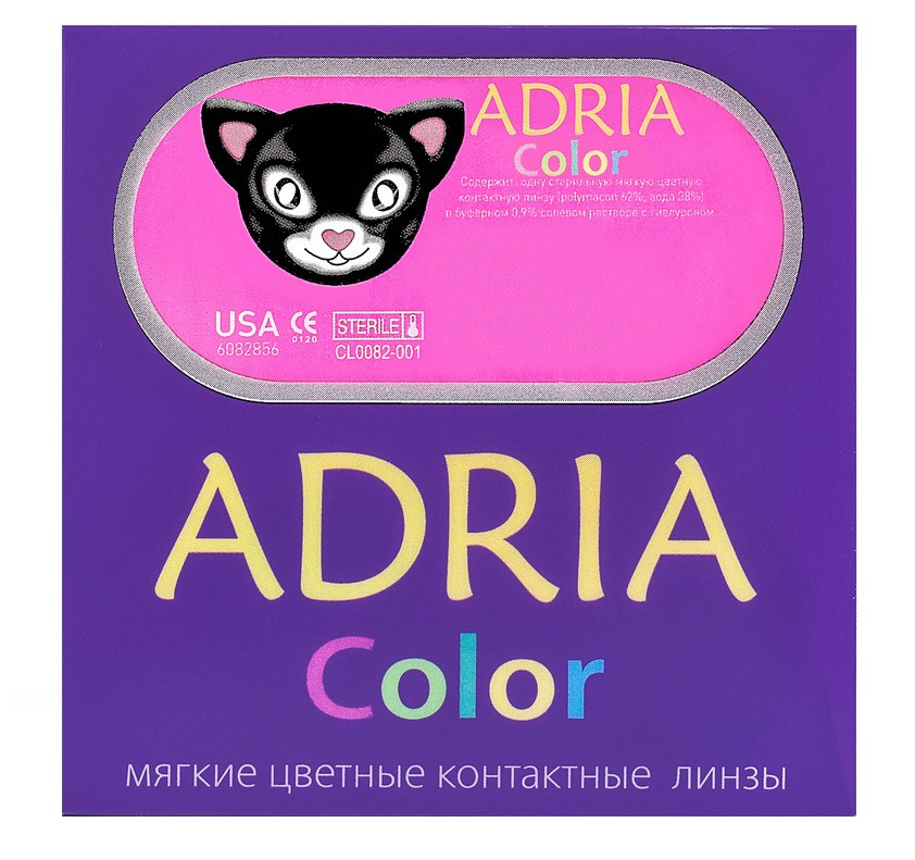 Цветные контактные линзы Adria Color 1 tone