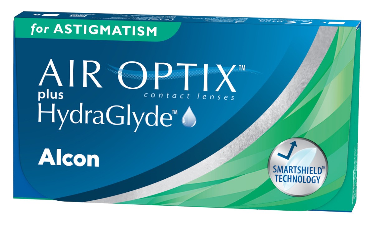 Air Optix plus HydraGlyde for ASTIGMATISM (3 шт)