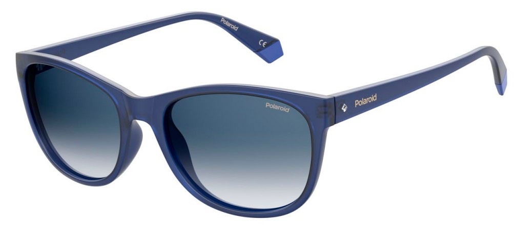 Солнцезащитные очки POLAROID PLD 4099/S в синей оправе